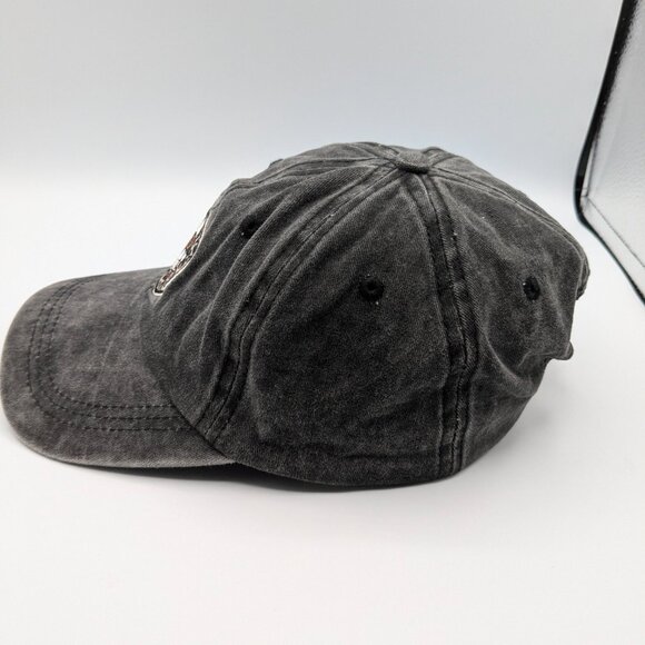 Buc-ee's Baseball Cap Gray with Embroidered Logo, Adjustable - Picture 5 of 10